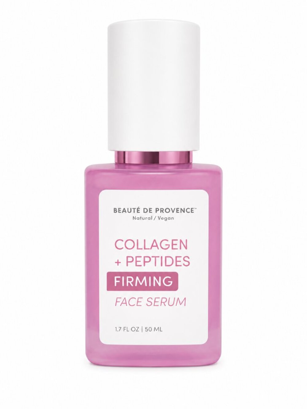 Beauté de Provence Collagen + Peptides Firming Face Serum Natural Vegan 1.7fl oz
